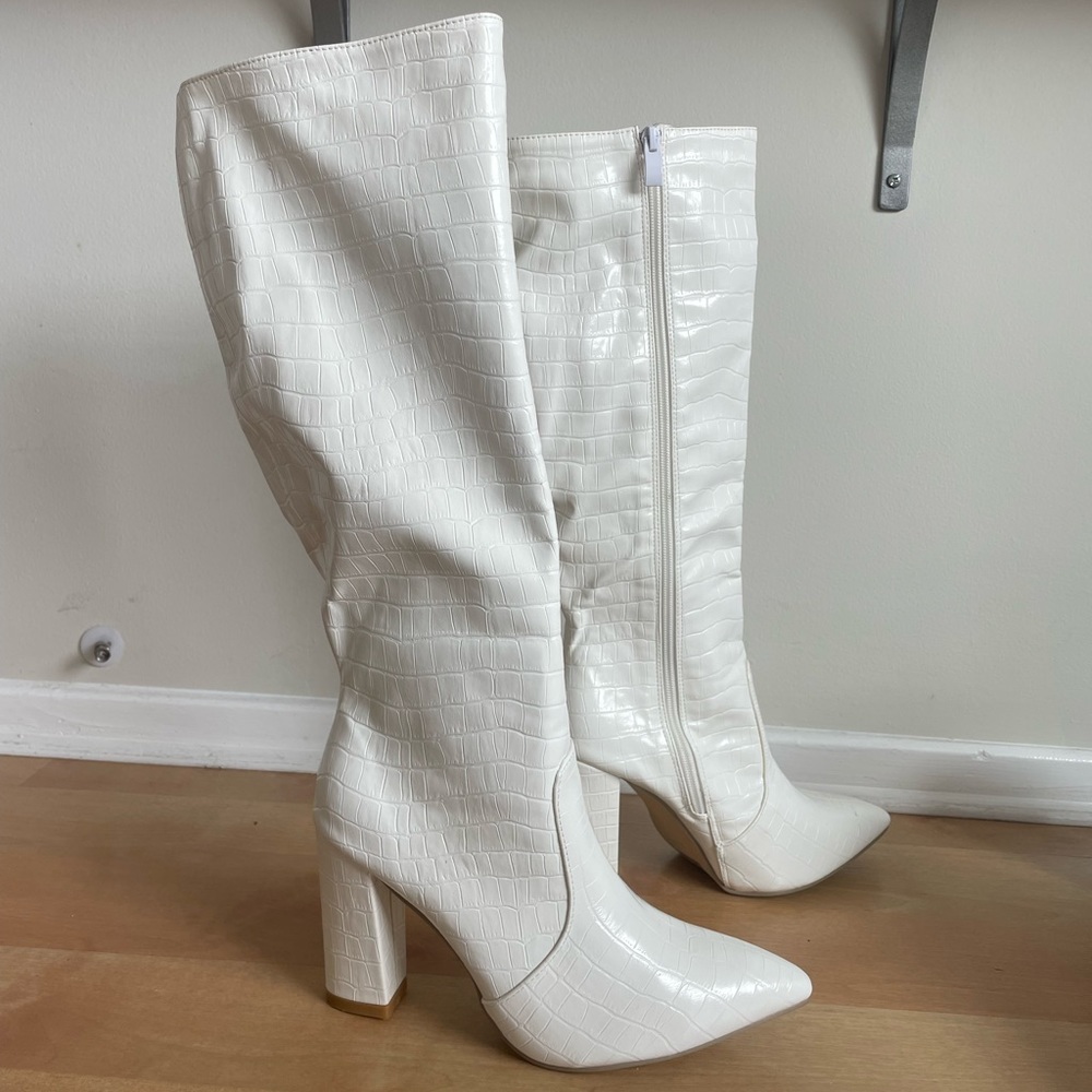 White Boots